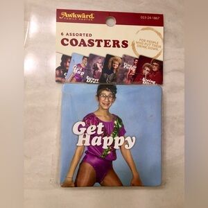 NISP Awkward Family Photos Drink Coasters